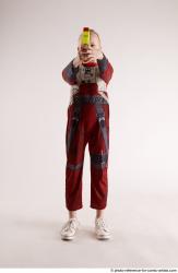 DENISA PILOT STANDING POSE WITH GUN